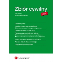 Produkt oferowany przez sklep:  Zbiór cywilny 2014-k.c.