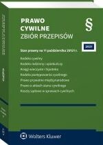 Produkt oferowany przez sklep:  Prawo cywilne. Zbiór przepisów Stan prawny: 11 października 2021 r. ()