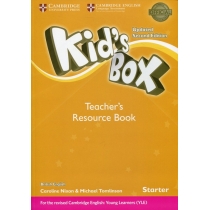 Produkt oferowany przez sklep:  Kid's Box Starter Teacher's Resource Book with Online Audio British English