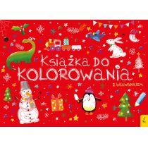 Produkt oferowany przez sklep:  Książka do kolorowania z bałwankiem