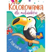 Produkt oferowany przez sklep:  Kolorowanka dla maluszków z tukanem