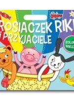 Produkt oferowany przez sklep:  Koloruj Naklejaj. Prosiaczek Riki i przyjaciele