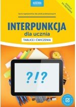 Produkt oferowany przez sklep:  Interpunkcja dla ucznia. Tablice i ćwiczenia