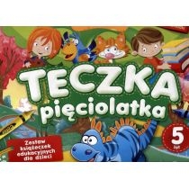 Produkt oferowany przez sklep:  Teczka pięciolatka. Zestaw książeczek edukacyjnych dla dzieci