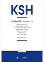 Produkt oferowany przez sklep:  KSH Kodeks spółek handlowych oraz ustawy towarzyszące