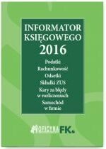 Produkt oferowany przez sklep:  Informator księgowego 2016