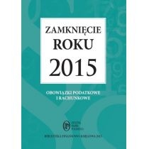 Produkt oferowany przez sklep:  Zamknięcie roku 2015