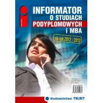 Produkt oferowany przez sklep:  Informator O Studiach Podyplomowych I Mba 2012/2013