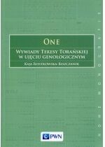 Produkt oferowany przez sklep:  One Wywiady Teresy Torańskiej w ujęciu genologicznym