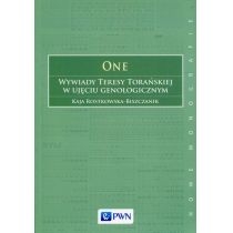 Produkt oferowany przez sklep:  One Wywiady Teresy Torańskiej w ujęciu genologicznym