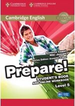 Produkt oferowany przez sklep:  Cambridge English Prepare! Level 5 Student's Book and Online Workbook