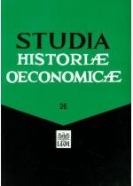Produkt oferowany przez sklep:  Studia Historiae Oeconomicae 26