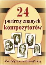 Produkt oferowany przez sklep:  24 portrety znanych kompozytorów Teczka