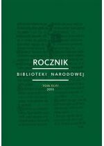 Produkt oferowany przez sklep:  Rocznik Biblioteki Narodowej