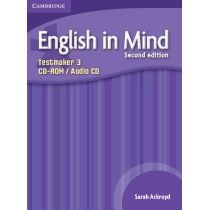 Produkt oferowany przez sklep:  English in Mind. Second Edition 3. Testmaker CD-ROM and Audio CD