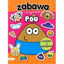 Produkt oferowany przez sklep:  POU. Zabawa z przyjaciółmi. Książka z naklejkami