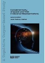 Produkt oferowany przez sklep:  Complementarity of Space and Time in Distance Represetations