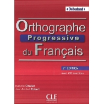 Produkt oferowany przez sklep:  Orthographe Progressive du Francais Debutant książka z CD 2 edycja