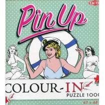 Produkt oferowany przez sklep:  Puzzle do kolorowania 1000 el. Pin-Up Color-In Tactic
