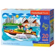Produkt oferowany przez sklep:  Puzzle maxi 20 el. Motor Yacht Trip in Sydney Castorland