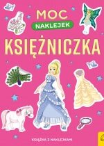 Produkt oferowany przez sklep:  Książka Moc naklejek. Księżniczka