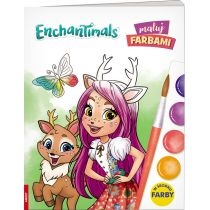 Produkt oferowany przez sklep:  Enchantimals. Maluj farbami