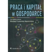 Produkt oferowany przez sklep:  Praca i kapitał w gospodarce