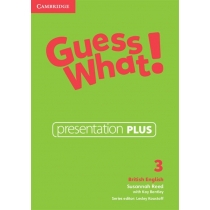 Produkt oferowany przez sklep:  Guess What 3. Presentation Plus DVD