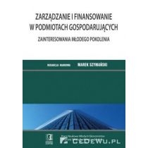 Produkt oferowany przez sklep:  Zarządzanie i finansowanie w podmiotach gospodarujących