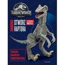 Produkt oferowany przez sklep:  Jurassic World 2. Stwórz raptora. Książka młodego konstruktora