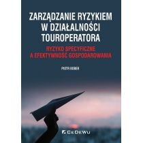 Produkt oferowany przez sklep:  Zarządzanie ryzykiem w działalności touroperatora. Ryzyko specyficzne a efektywność gospodarowania