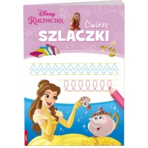 Produkt oferowany przez sklep:  Disney księżniczka. Ćwiczę szlaczki