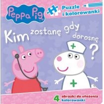 Produkt oferowany przez sklep:  Puzzle i kolorowanki. Peppa Pig. Kim zostanę