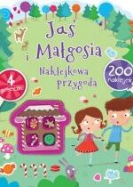 Produkt oferowany przez sklep:  Naklejkowa przygoda. Jaś i Małgosia