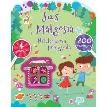 Produkt oferowany przez sklep:  Naklejkowa przygoda. Jaś i Małgosia