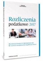 Produkt oferowany przez sklep:  Rozliczenia podatkowe 2017