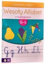Produkt oferowany przez sklep:  Wesoły alfabet z naklejkami G-L. Zielona Sowa