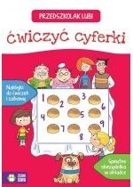 Produkt oferowany przez sklep:  Książka Przedszkolak lubi cyferki