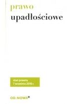 Produkt oferowany przez sklep:  Prawo upadłościowe 09. 2018