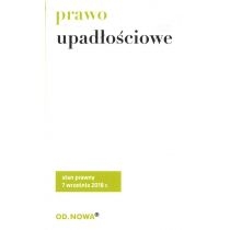 Produkt oferowany przez sklep:  Prawo upadłościowe 09. 2018