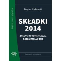 Produkt oferowany przez sklep:  Składki 2014