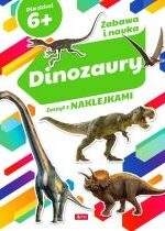 Produkt oferowany przez sklep:  Dinozaury. Zeszyt z naklejkami 6+