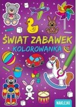 Produkt oferowany przez sklep:  KOLOROWANKA A4 Świat zabawek