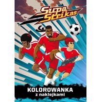 Produkt oferowany przez sklep:  Supa strikas kolorowanka z naklejkami