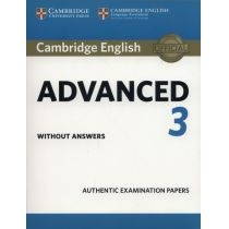 Produkt oferowany przez sklep:  Cambridge English Advanced 3