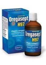 Produkt oferowany przez sklep:  Asepta Oregasept H97 Olejek z oregano - suplement diety 100 ml