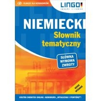 Produkt oferowany przez sklep:  Niemiecki. Słownik tematyczny. Książka + CD