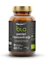 Produkt oferowany przez sklep:  Pharmovit Pamięć i koncentracja Suplement diety 60 kaps. Bio