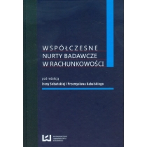 Produkt oferowany przez sklep:  Współczesne nurty badawcze w rachunkowości