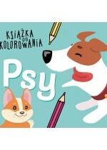 Produkt oferowany przez sklep:  Książka do kolorowania. Psy